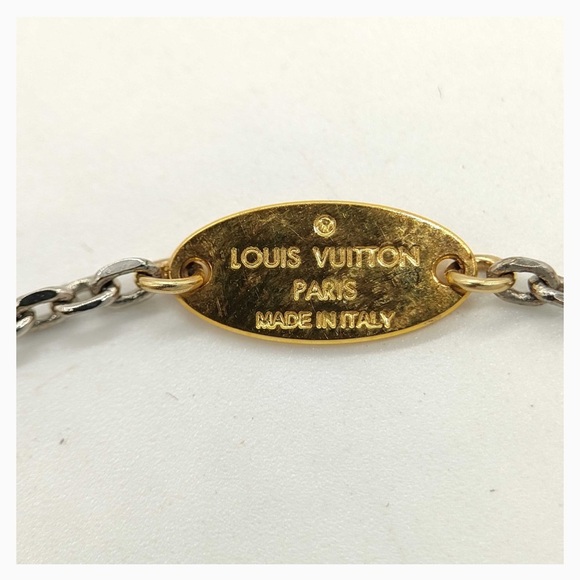 Louis Vuitton Logomania Gold and Silver Bracelet - Picture 3 of 6